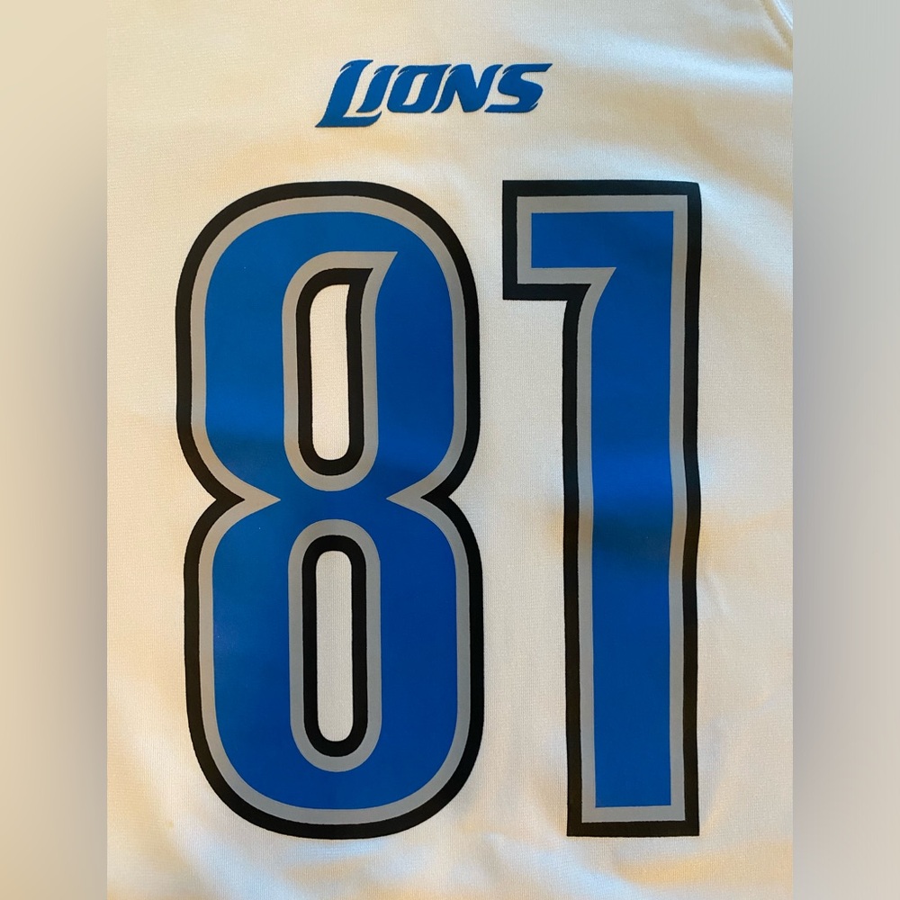 Nike Detroit Lions, Calvin Johnson #81 Jersey, XL